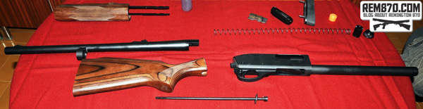 Remington 870 Disassembly