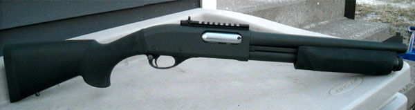 Short Barreled Remington 870 Shotgun