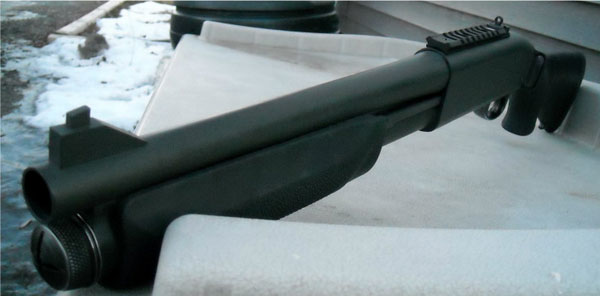 Short Barreled Remington 870 Shotgun