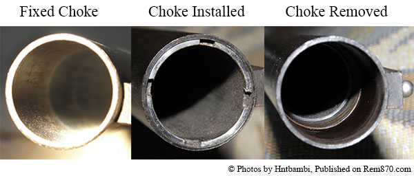 Remington 870 Choke Tube Chart