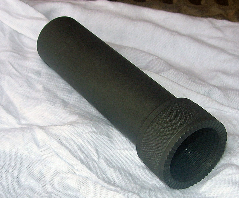 Homemade Mossberg 590A1 Mag Extension for 18.5 Barrel