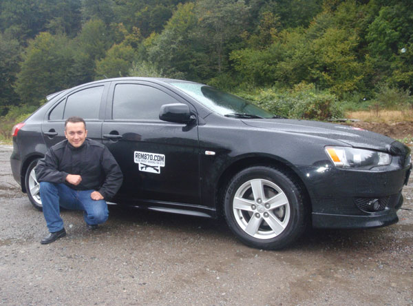 Vitaly in Carpathian Mountains