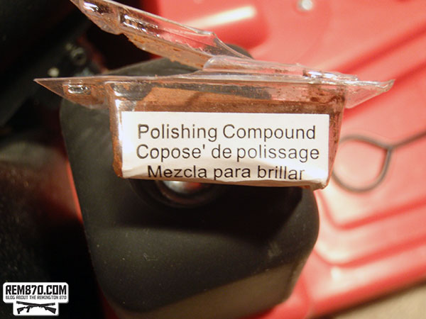 Polishing Compound Used to Polish Remington 870 Chamber