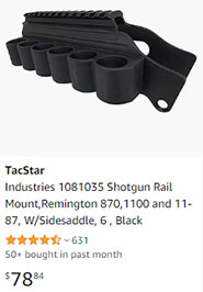 TacStar Mount with Rail