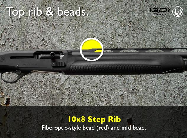 Beretta 1301 10x8 Step Rib