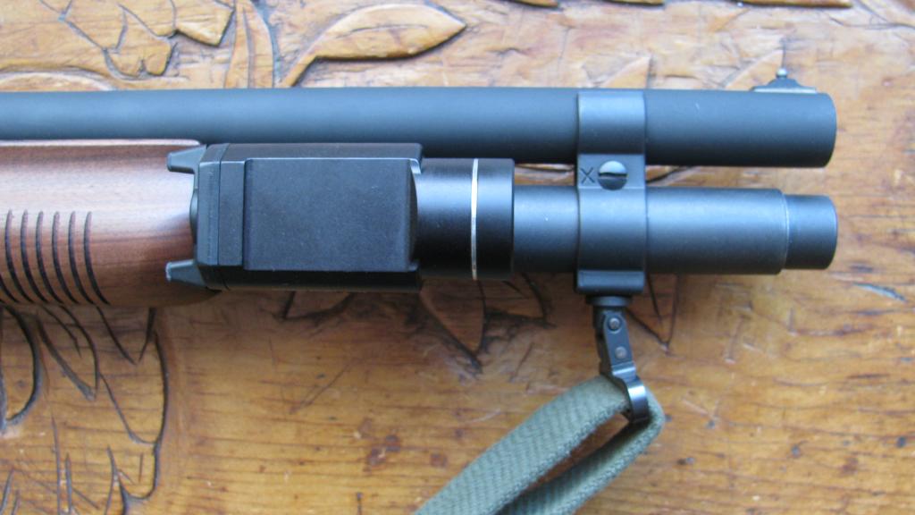 Streamlight TLR-1 Flashlight on Remington 870
