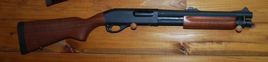 Short Barreled Remington 870 Shotgun