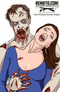 free printable zombie shooting target zombie with sexy hostage new