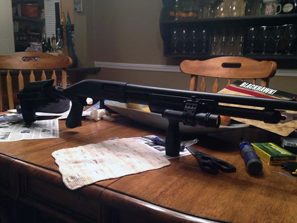 Remington 870 with Blackhawk! Knoxx Stock Remington 870 with Blackhawk! Knoxx Stock