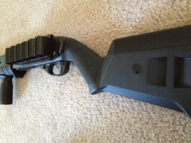 Remington 870 Tacstar Sidesaddle Magpul SGA Stock