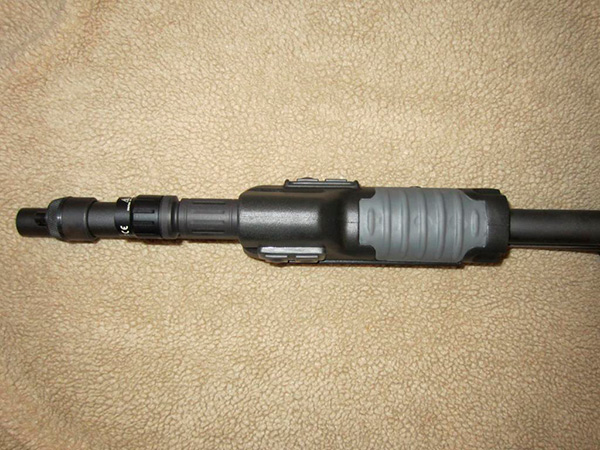 Surefire Forend on Remington 870 Shotgun Surefire Forend on Remington 870 Shotgun