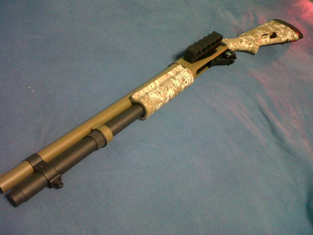 Remington 870 Desert Camo