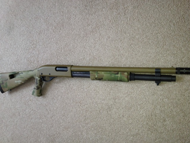 Remington 870 in Multicam