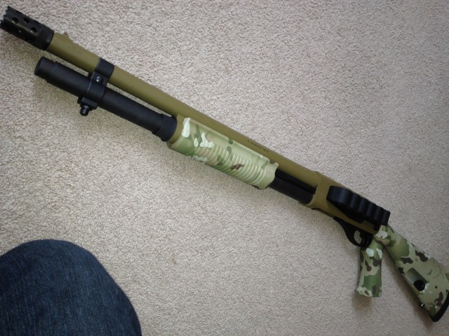 Remington 870 in Multicam