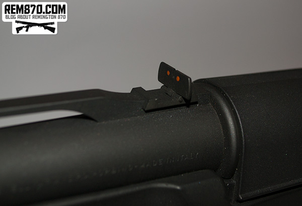 Benelli Supernova - Additional Rear Sight Up