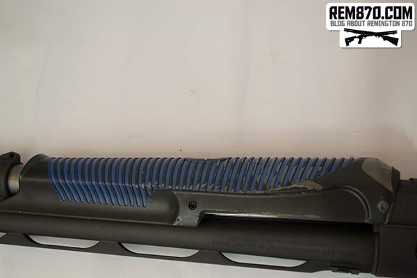 Plasti Dip Rubber Coating on Benelli Supernova Shotgun Forend