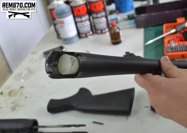 Protect internal surfaces with plugs Protect internal surfaces with plugs