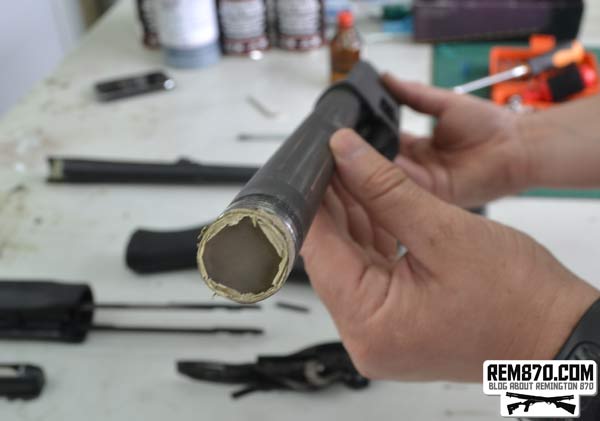 Protect internal surfaces with plugs Protect internal surfaces with plugs