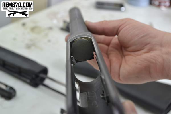 Protect internal surfaces with plugs Protect internal surfaces with plugs