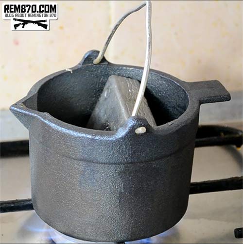 Lyman Cast Iron Lead Pot