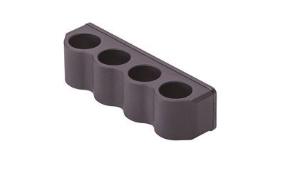 Mesa Tactical Sureshell Shotshell Ammunition Carrier 20 Gauge Remington 870 Right Side 4-Round Aluminum Matte