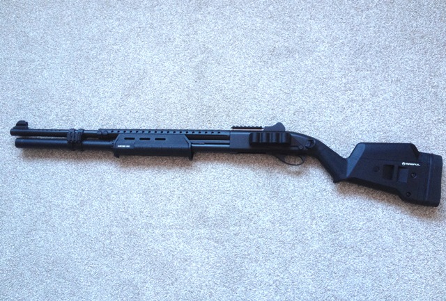 Remington 870 Magpul Furniture, Heatshield, Sidesaddle