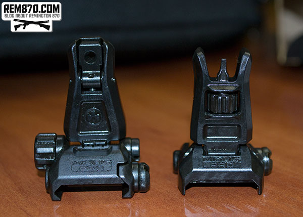 Magpul MBUS Pro AR-15 Backup Sights