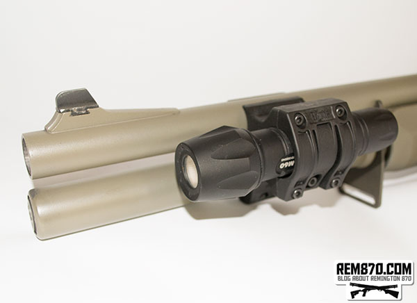 Elzetta Tactical Flashlight Mount for Remington 870