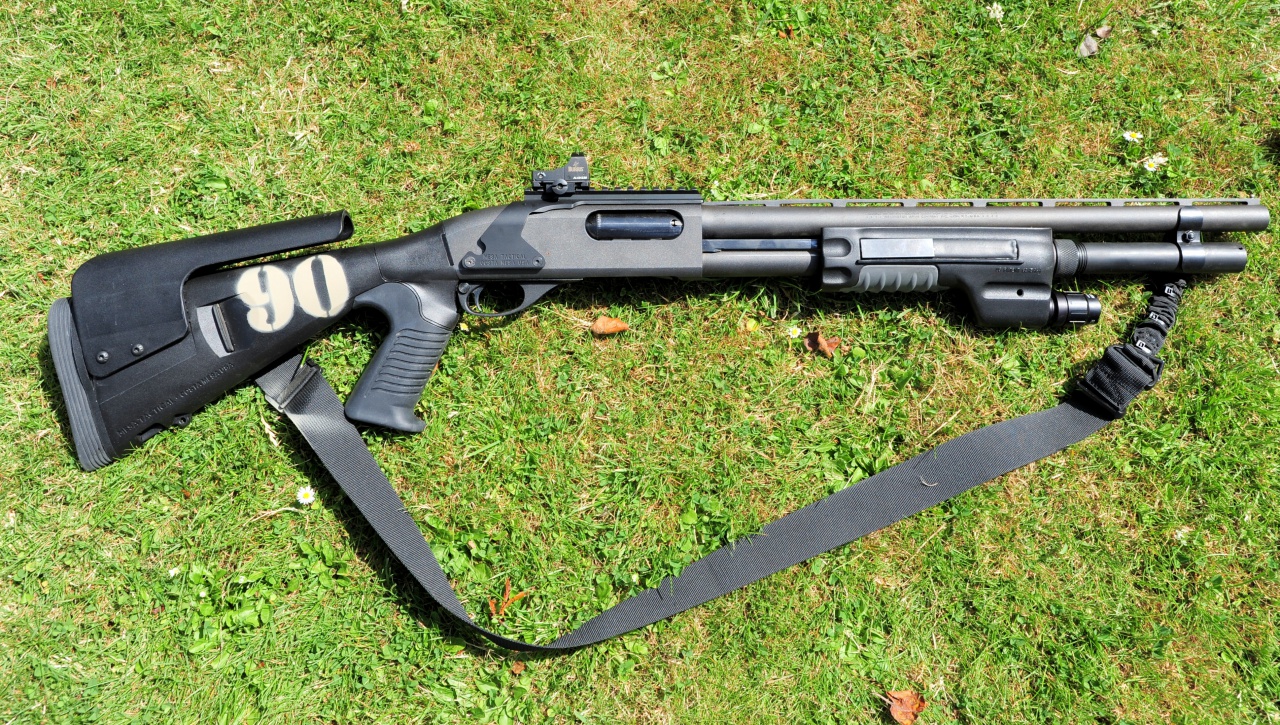 Remington 870 with Surefire Forend and Urbino Stock