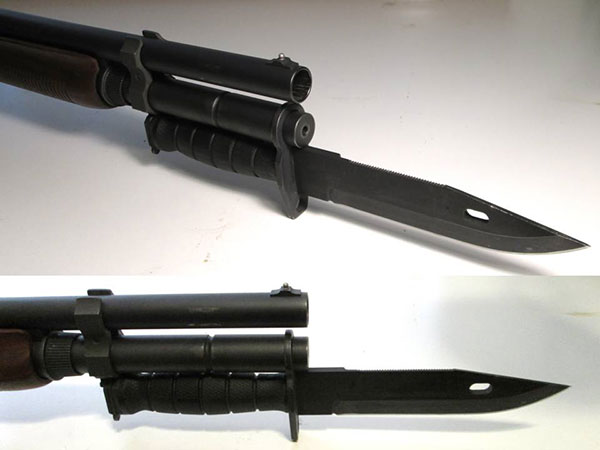 Remington 870 with Bayonet