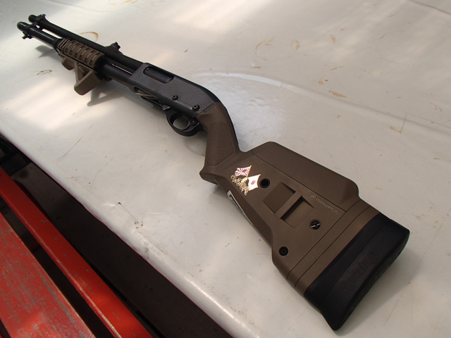 Remington 870 with Magpul Stock and ERGO GRIP 3-Rail Shotgun Forend