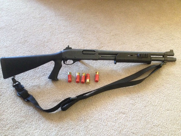 Remington 870 with Scattergun Sights