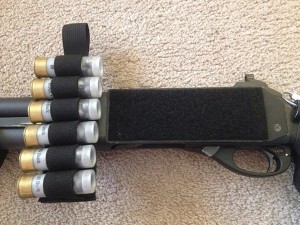 Remington 870 with Velcro Sidesaddle