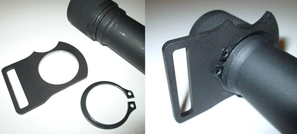 Vang Comp extension sling plate