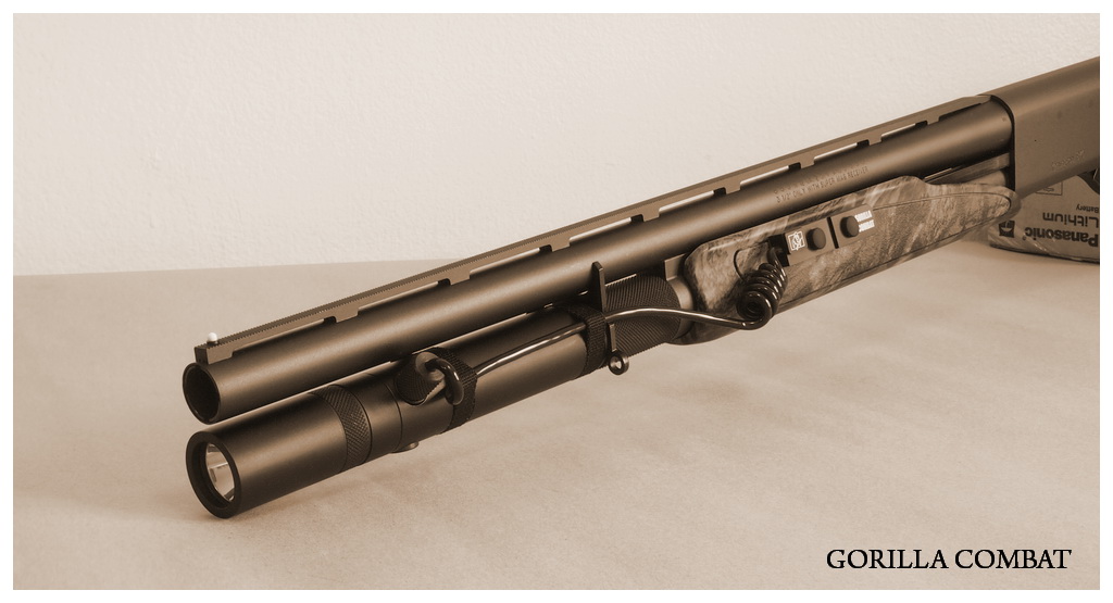 Gorilla Combat Flashlight for Remington 870