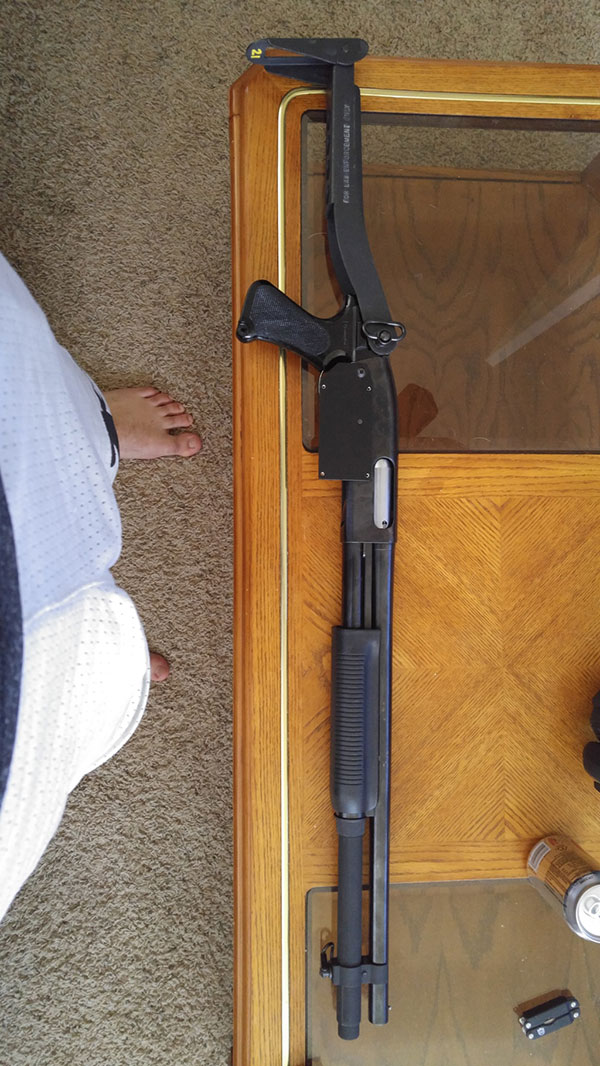 Remington 870 with Law Enforcement Folding Stock