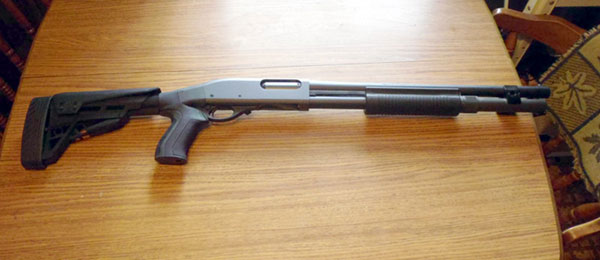 Remington 870 with Pistol Grip Stock