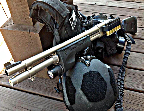 Remington 870 Marine with Surefire Forend