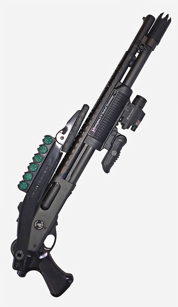 Remington 870 Tactical Terminator with Upgrades and Accessories