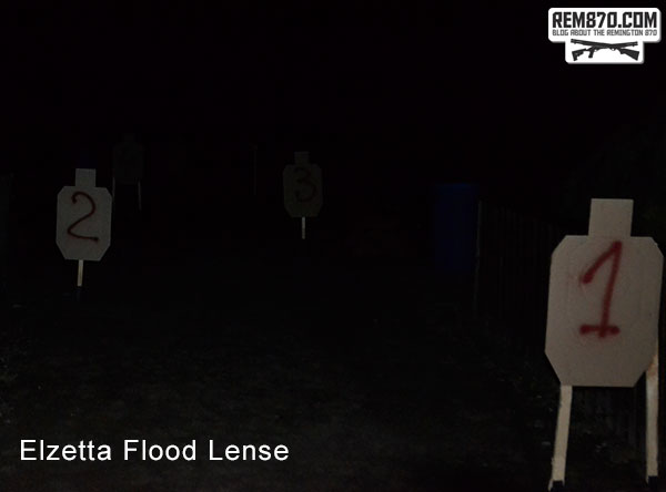 Elzetta Flood Lense Flashlight Test
