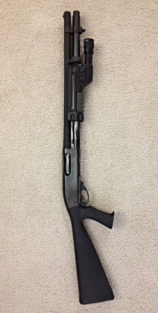 Remington 870 Wingmaster with Left Handed Safety Button