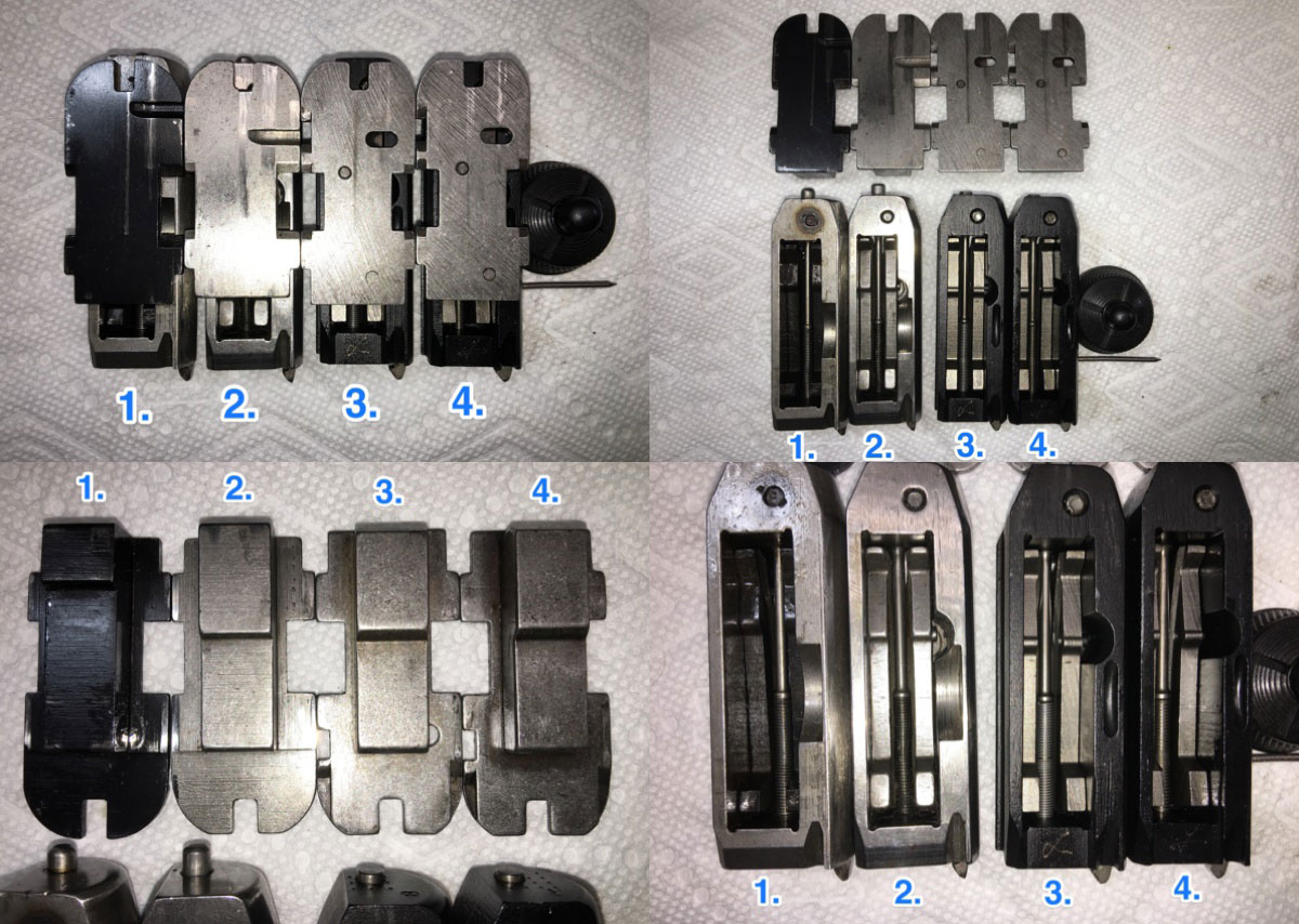 Evolution of the Remington 870 breech bolt and slide assembly