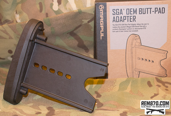Magpul SGA OEM Butt Pad Adapter Remington 870