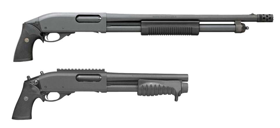 Factory Pachmayr Vindicator Presentation Grip on Remington 870s