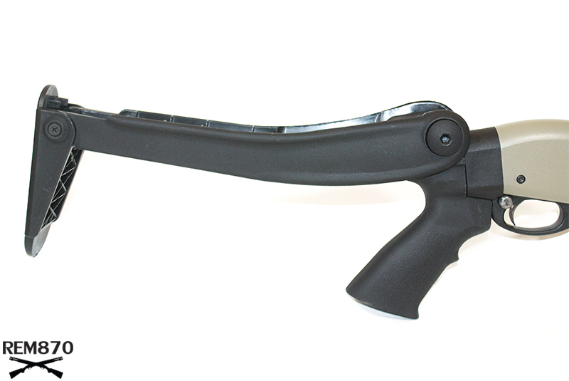 ATI Top Folding Stock on Remington 870