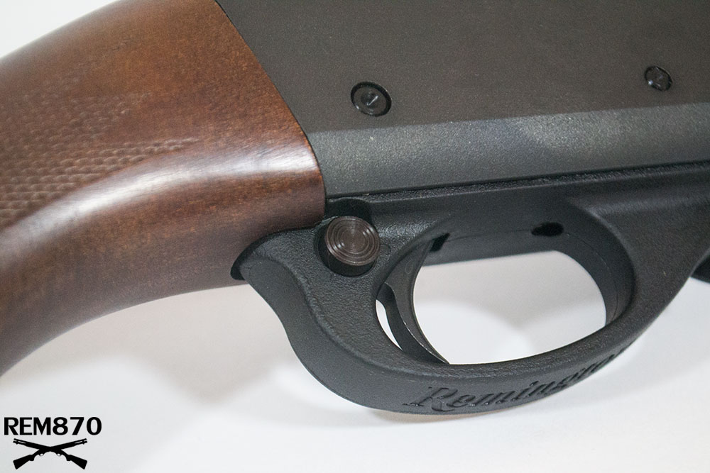 Remington 870 Factory Safety Button