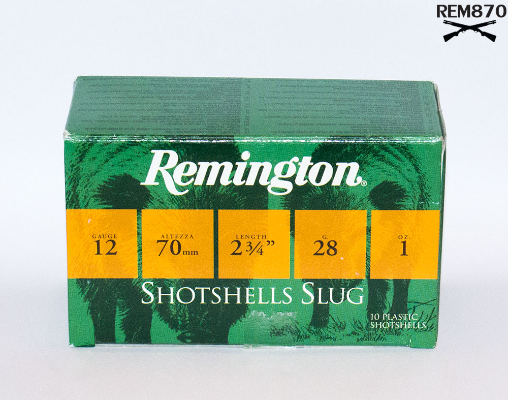 Box of Remington Slugs