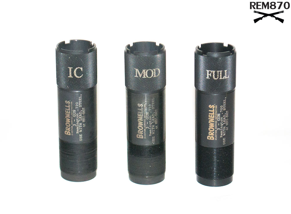 12-Gauge 3-Gun Remington Choke Tube Set