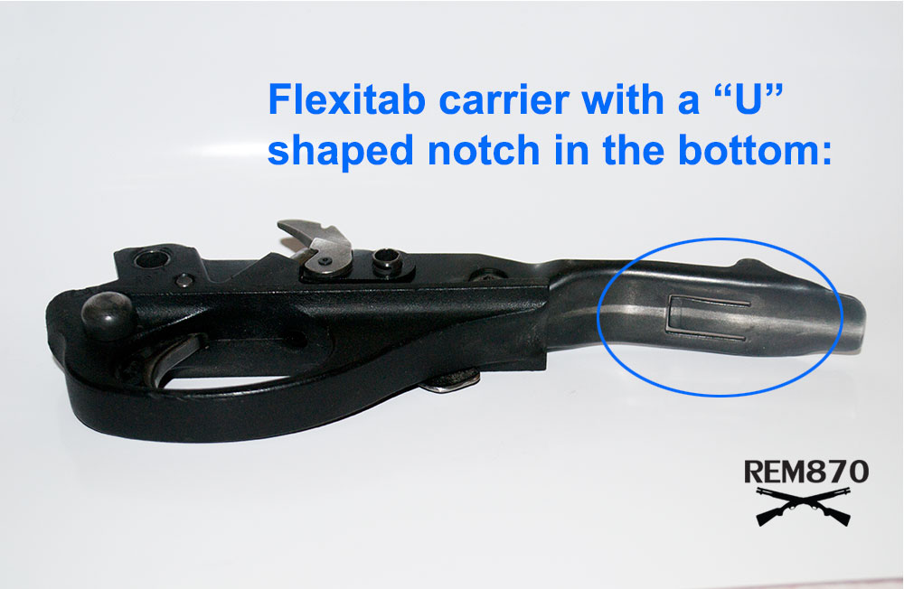 Remington 870 Flexitab Carrier with U Notch