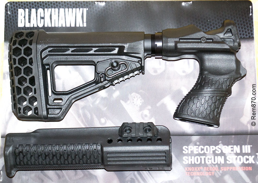 Blackhawk Knoxx SpecOps Stock Gen III for Remington 870 - Review